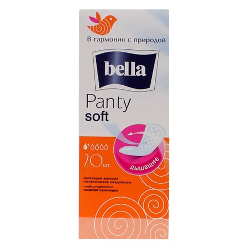 Ежедневные прокладки Bella Panty Soft 20 шт