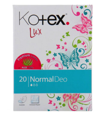 Ежедневные прокладки Kotex Lux Normal 20 шт
