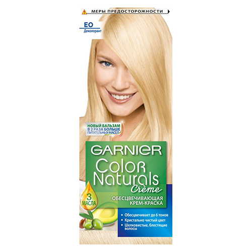 Краска для волос Color Naturals Супер блонд (Е 0) 110 мл