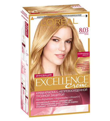 Краска для волос Excellence Пленительный Блонд (8