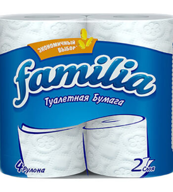 Туалетная бумага Familia Plus