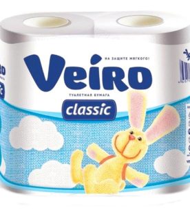 Туалетная бумага Veiro Classic 4 шт
