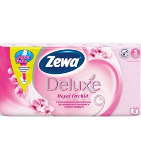 Туалетная бумага Zewa Deluxe