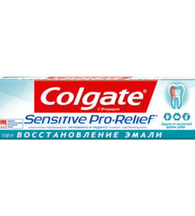Зубная паста Colgate Sensitive Pro-Relief Восстановление эмали 75 мл