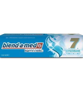 Зубная паста Blend-a-med Комплекс 7 Отбеливание 100 мл