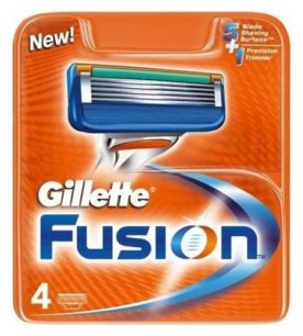 Кассета Gillette Масн-3 Fusion 4 шт
