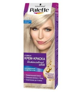 Краска для волос Palette A10 Жемчужный блондин 1 шт