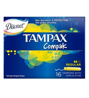 Тампоны Tampax Compak Regular 16 шт оптом