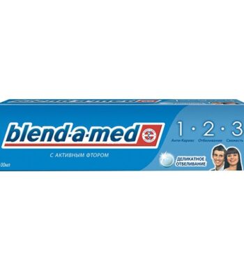 Зубная паста Blend-a-Med 3 Эффект. Деликатное отбеливание 100 мл