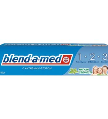 Зубная паста Blend-a-Med 3 Эффект. Мягкая свежесть 100 мл