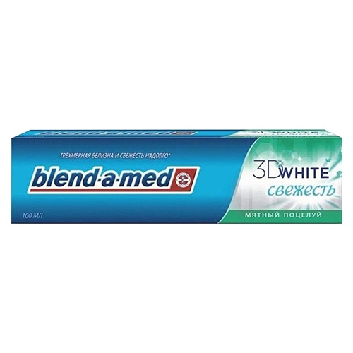Зубная паста Blend-a-Med 3D White Свежесть. Мятный Поцелуй 100 мл