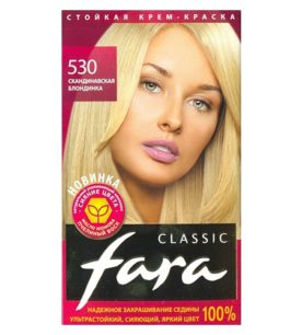 Краска для волос Fara Classic Тон 530 скандинавская блондинка 135 мл оптом