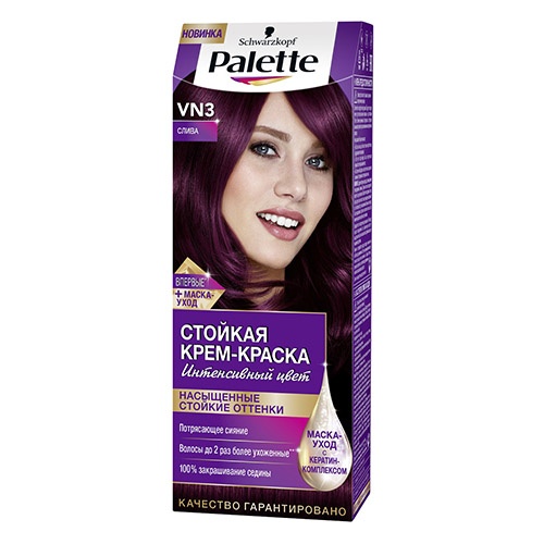 Краска для волос Palette VN3 Слива 50 мл оптом
