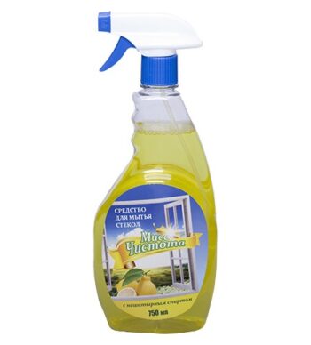 Моющее средство для стекол Мисс Чистота Лимон 750 мл оптом