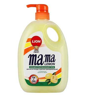 Средство для мытья посуды MAMA LEMON С натуральным ароматом лимона 1 л оптом