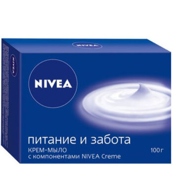 Мыло NIVEA Питание и забота 100 г оптом