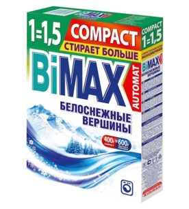 Стиральный порошок BiMax Белоснежные вершины 400 г оптом