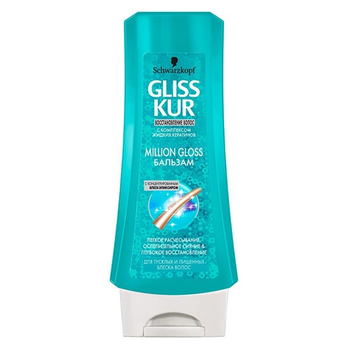 Бальзам для волос Gliss Kur Million gloss