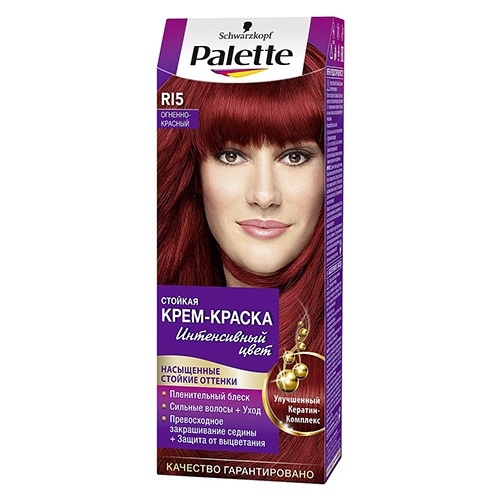 Краска для волос Palette Огненно-красный