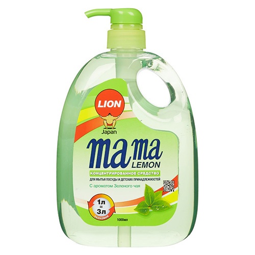 Средство для мытья посуды MAMA LEMON Green Tea 1 л оптом