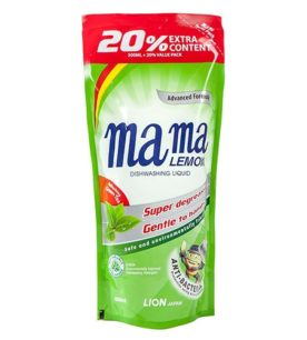Средство для мытья посуды MAMA LEMON Green Tea (Сменная упаковка) 600 мл оптом