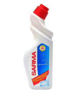 Чистящее средство SARMA Дезинфицирует