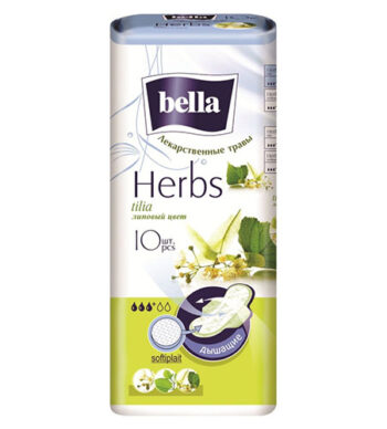 Ежедневные прокладки Bella Herbs Panty Липовый цвет 10 шт оптом