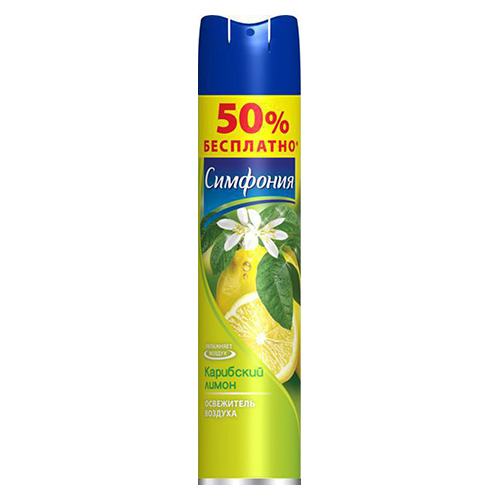 Освежитель воздуха Симфония Карибский лимон 300 мл оптом