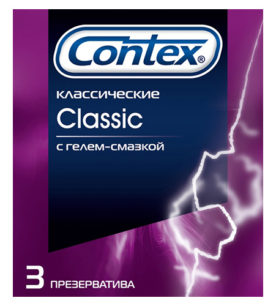 Презервативы CONTEX Classic 3 шт оптом