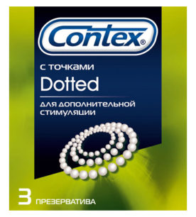 Презервативы CONTEX Dotted