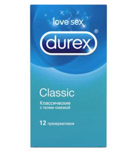 Презервативы DUREX Classic 12 шт оптом