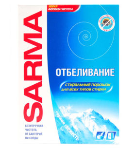 Стиральный порошок SARMA Горная свежесть 400 г оптом