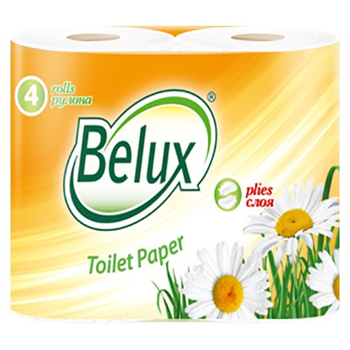 Туалетная бумага Belux Белая