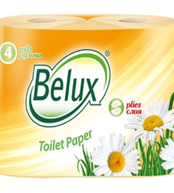 Туалетная бумага Belux Персиковая