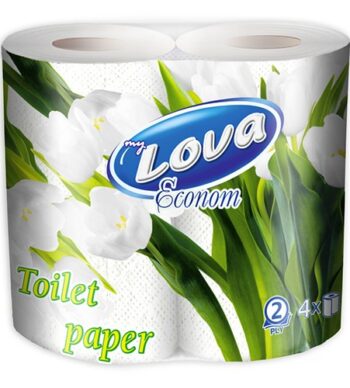 Туалетная бумага Mylova 2х-слойная