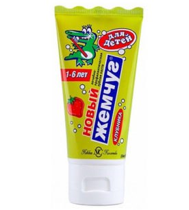Зубная паста Новый Жемчуг Для детей с 1-6 лет