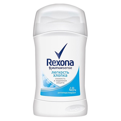 Дезодорант стик Rexona Легкость хлопка 40 г оптом