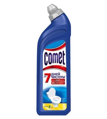 Гель для чистки туалета Comet 7 дней чистоты