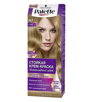 Краска для волос Palette №7 Русый 110 мл оптом