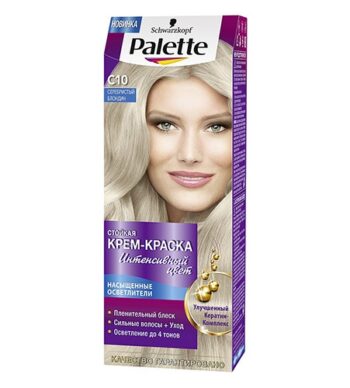 Краска для волос Palette С10 Серебристый блондин 110 мл оптом