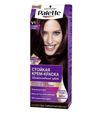 Краска для волос Palette V1 Сливовый черный 50 мл оптом