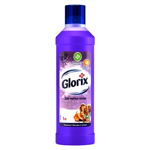 Средство для мытья пола Glorix Цветы лаванды 1 л оптом