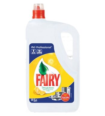 Средство для мытья посуды Fairy Сочный лимон 5 л оптом