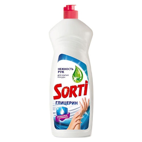 Средство для мытья посуды Sorti Глицерин 1 л оптом