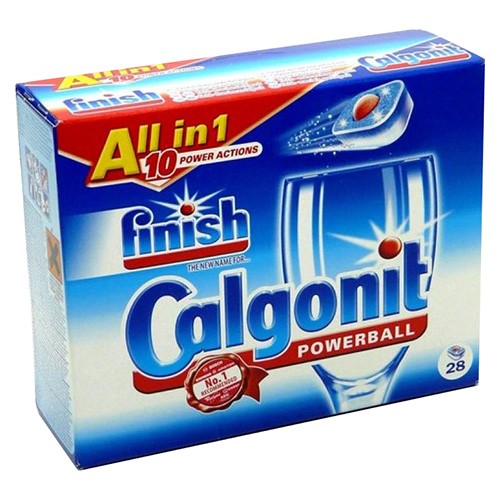 Таблетки для посудомоечных машин Calgonit finish Powerball