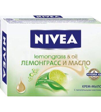 Туалетное мыло NIVEA Лемонграсс и масло 100 г оптом