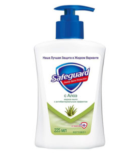 Жидкое мыло Safeguard С Алоэ и антибактериальным эффектом 225 мл оптом