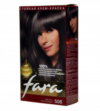 Краска для волос Fara Classic №506 Светло-коричневый 135 мл оптом