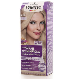 Краска для волос Palette А12 Платиновый Блонд 50 мл оптом