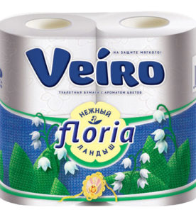 Туалетная бумага Veiro 2х-слойная
